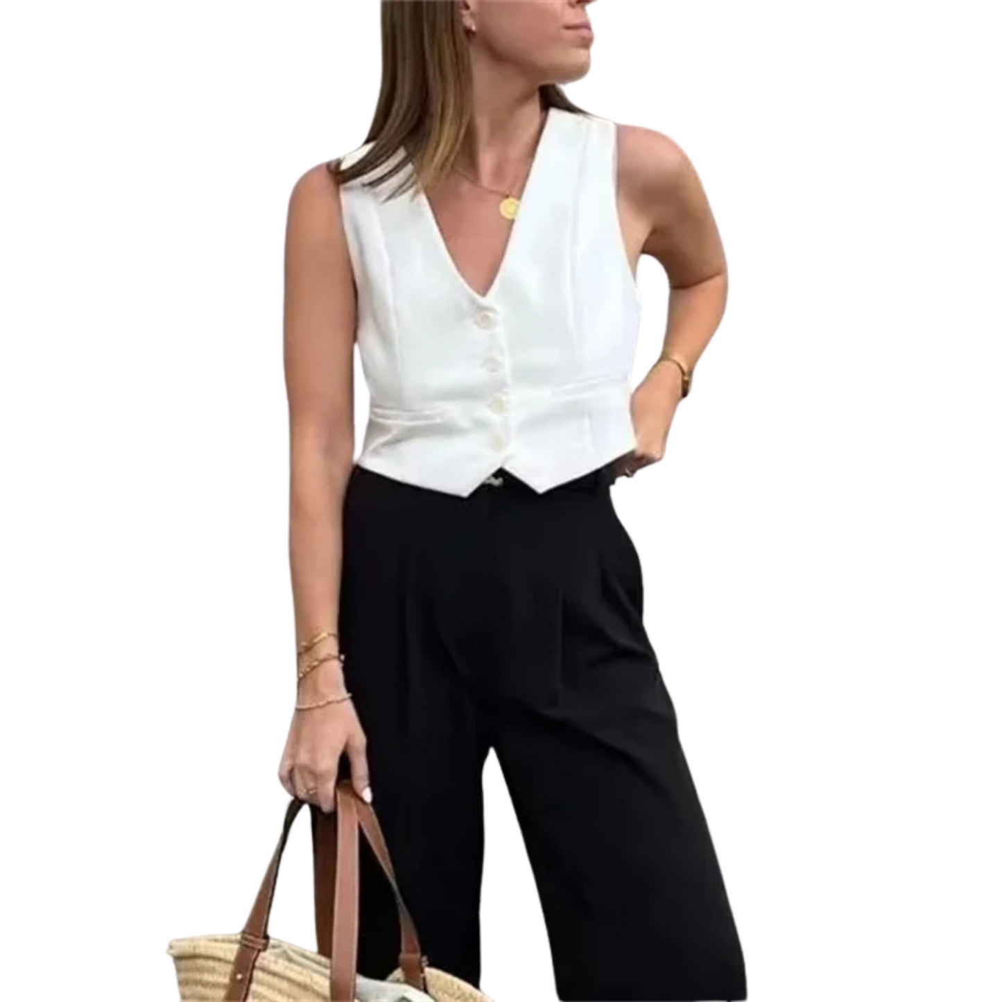 TRAF Women's Sleeveless Vest