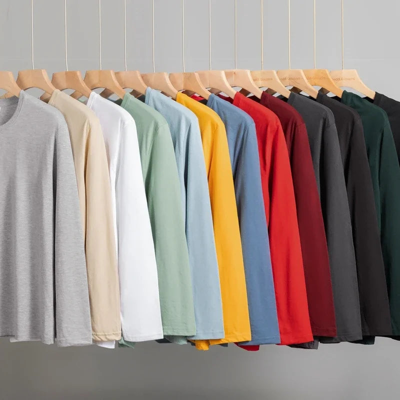Men's Cotton Long Sleeved Shirt